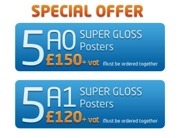 Poster Printing Special Offers